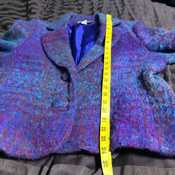 Elegant Purple Women's Blazer - Picture 9 of 9